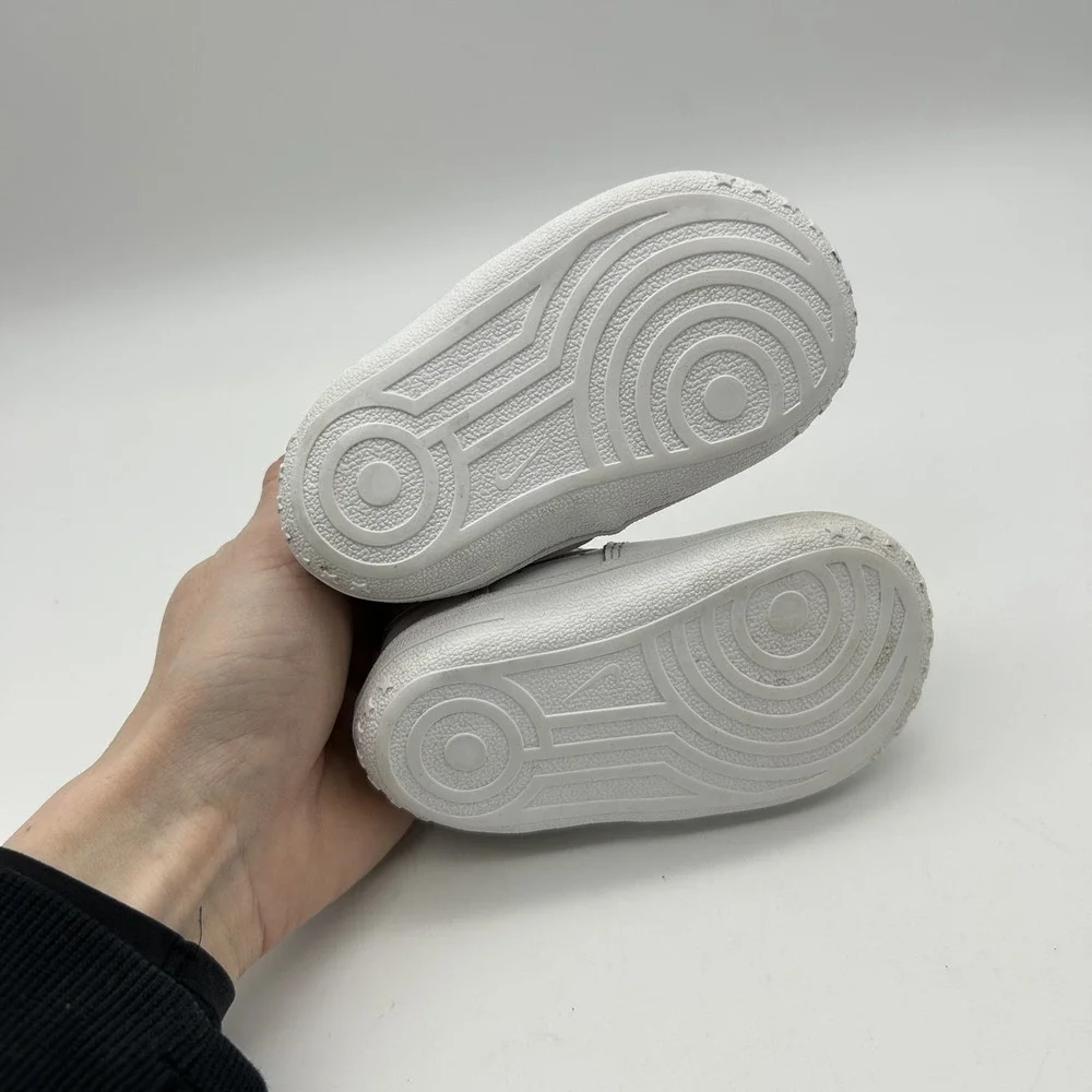 Nike‎ Shoes Infant Sz 4C CK2201-100 White Baby Sneakers Soft Sole Classic